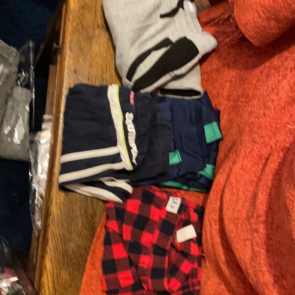 Bundle of sweat pants for boys